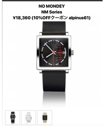 NO MONDEY | アナログ腕時計