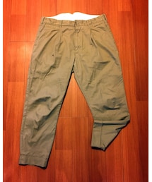 Engineered Garments | 【USA】made in New York・cotton tuck pants(チノパンツ)