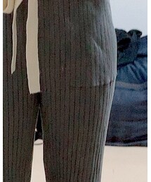 GU | ニットリブパンツ　買ったばかりなのに出てこないから売り切れかな？(パンツ)