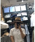 MUJI Labo(ムジラボ)の「帽子(サンバイザー)」