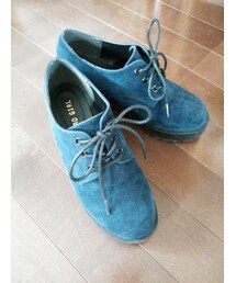 RETRO GIRL | レースアップラグソールシューズ(その他シューズ)