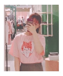 黑牛奶少女 | Tシャツ/カットソー