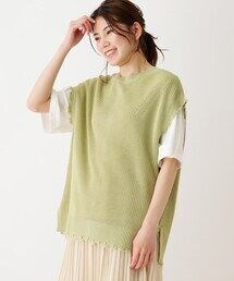 SHOO・LA・RUE | 【2点セット】ダメージ前後2WAYニットベストセット(ベスト)