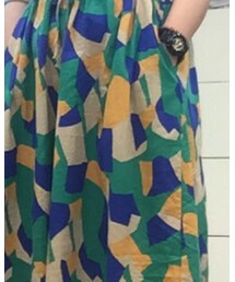 no brand | シャツワンピース