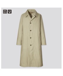 UNIQLO | ステンカラーコート　ベージュ　Lサイズ(ステンカラーコート)