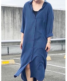 KBF | シャツワンピース