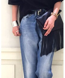 Rouge vif | デニムパンツ