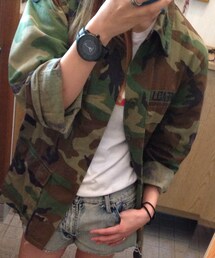 B-USED | 迷彩ジャケット(ミリタリージャケット)