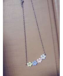 present | カラフルお花ネックレス(ネックレス)