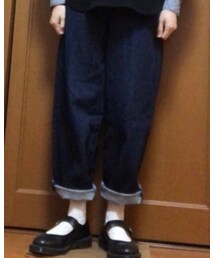 GU | コクーンジーンズ　Ｍ(デニムパンツ)