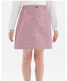 GU | GIRLSカラースカート　PINK(スカート)