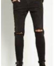 ZARA MAN | ZARA MAN ダメージデニム ブラック(デニムパンツ)