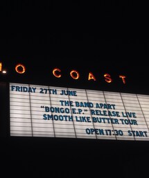 the band apartのライブ。対バンはWRONG SCALE！！(その他)