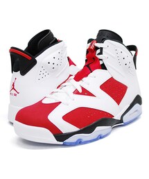 AIR JORDAN | NIKE (ナイキ) AIR JORDAN 6 RETRO エアジョーダン CARMINE 384664 160(スニーカー)