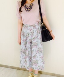 花柄スカート(スカート)