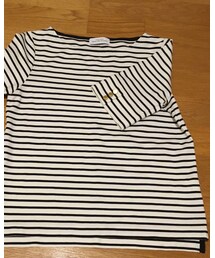 green label relaxing | 金のボタンがお気に入りのボーダーＴ⁂(Tシャツ/カットソー)