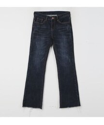 DABAgirl | カットオフ裏起毛ブーツカットデニムパンツ(デニムパンツ)