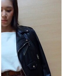 ZARA | ライダースジャケット