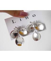 LINO iris silver(イヤリング)