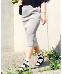 HYKE × adidas | スカート