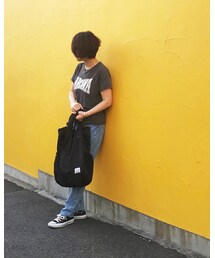 全身カット | デニムパンツ