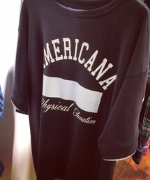 AMERICANA | ロゴTシャツ(Tシャツ/カットソー)
