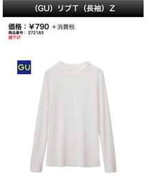 GU | Tシャツ/カットソー
