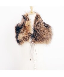 sisii | ラクーン ファー ティペット(ストール/ショール)