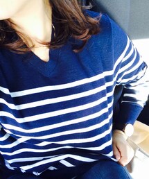 GAP | ボーダーセーター(ニット/セーター)