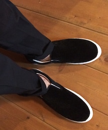 3rd by VANQUISH | ブラックスリッポン(スニーカー)