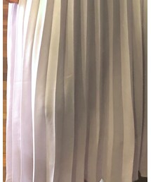 GU | gu ロングプリーツスカート　ライトパープル　2019SS(スカート)