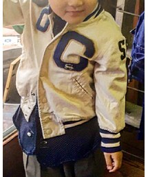 DENIM DUNGAREE | スタジャン