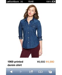 GAP | デニムシャツ(シャツ/ブラウス)