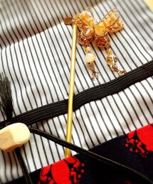 蝶々のかんざし💓
蛙のかんざし入れ💓(その他ヘアアクセサリー)