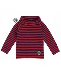 F.O.KIDS | タートルネックパイル地ボーダー(Tシャツ/カットソー)