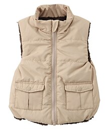 無印 リバーシブルダウンベスト(ダウンジャケット/コート)