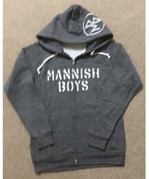 MANNISH BOYS 2016-2017 TOUR GOODS | ステンシルパーカー M(パーカー)