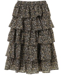 ティアードスカート詳細 | 小嶋真子ちゃんがディレクターを務めるブランド【haluhiroine】通販サイト ストライプクラブでお取扱中！(スカート)