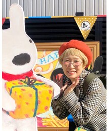 雑誌屋さんで1000円で購入✨ | ハンチング/ベレー帽