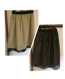 YLANG YLANG | ylang ylang リバーシブル レーススカート(スカート)