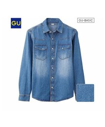 GU | デニムシャツ(トップス)