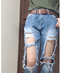 SPINNS | デニムパンツ