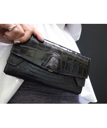 alexanderwang | Trifold Embossed Leather Clutch(クラッチバッグ)