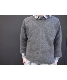 DIGAWEL | LAYERED RAGLAN KNIT(ニット/セーター)