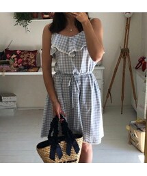 -- | 手作り : New Look Pattern 6373(ワンピース)