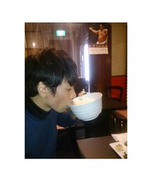 丼ビール | ちゃんこ鍋屋さんで、丼ビール！(その他)