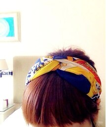 ヘアターバン(ヘアバンド)