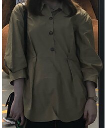 ZARA | チュニック シャツ(シャツ/ブラウス)