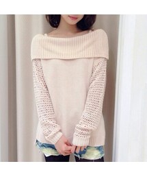 RD ROUGE DIAMANT | オフショルニット(ニット/セーター)