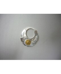 BINGO BROTHERS シルバー×24Kピアス　ラージサイズ（左耳用）(ピアス（片耳用）)